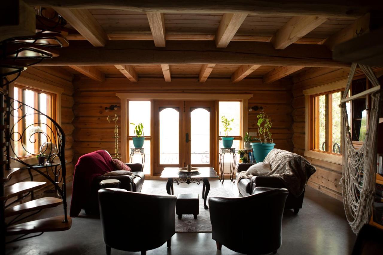 Hebergement "La Maison En Bois Rond" Sainte-Marie Екстериор снимка