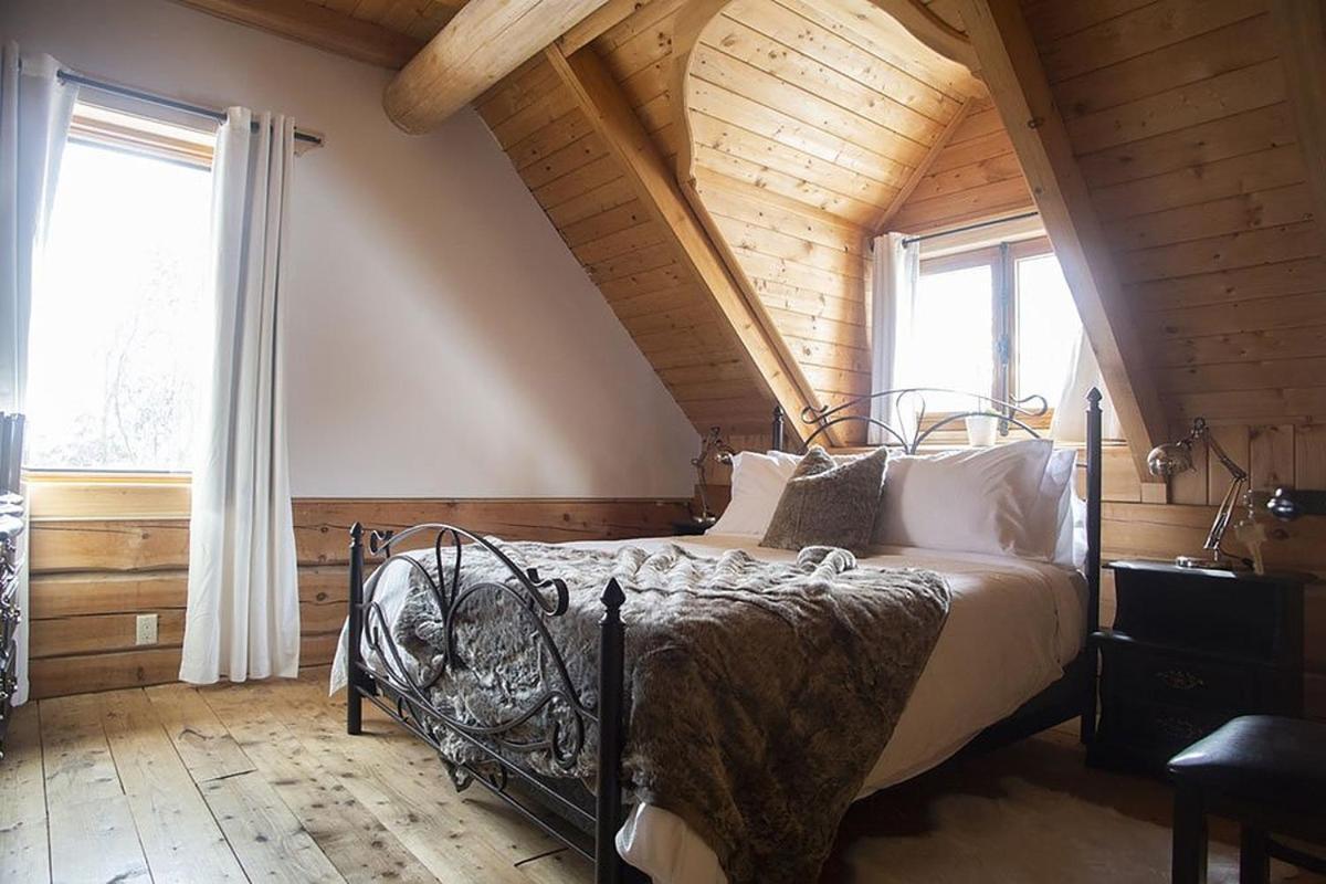 Hebergement "La Maison En Bois Rond" Sainte-Marie Екстериор снимка
