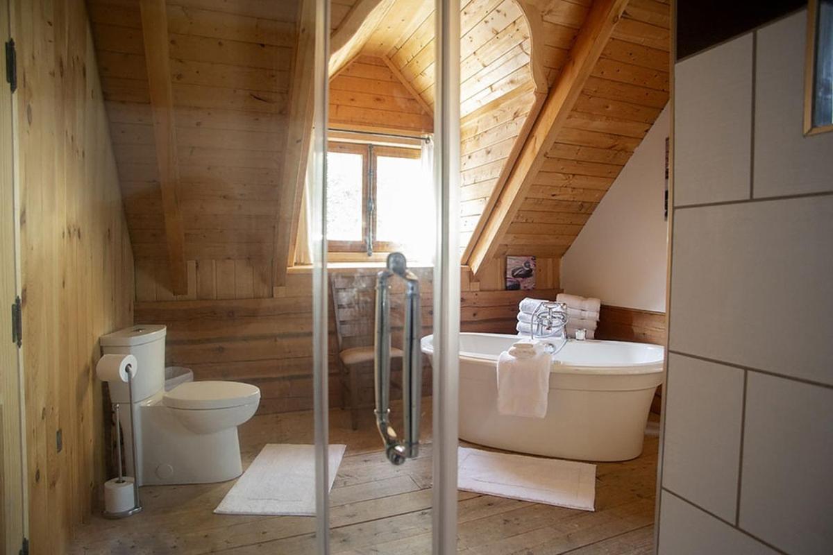 Hebergement "La Maison En Bois Rond" Sainte-Marie Екстериор снимка