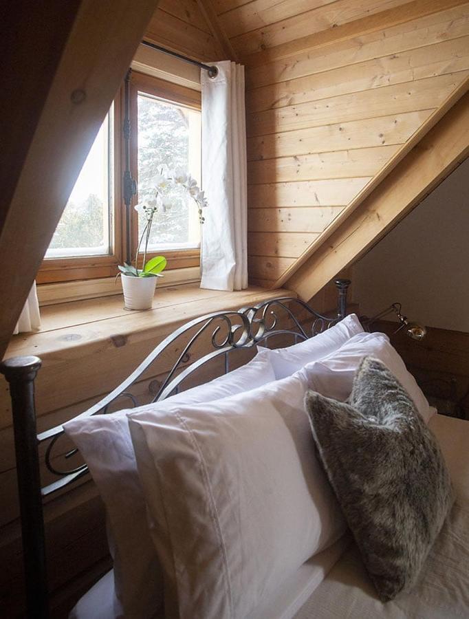 Hebergement "La Maison En Bois Rond" Sainte-Marie Екстериор снимка