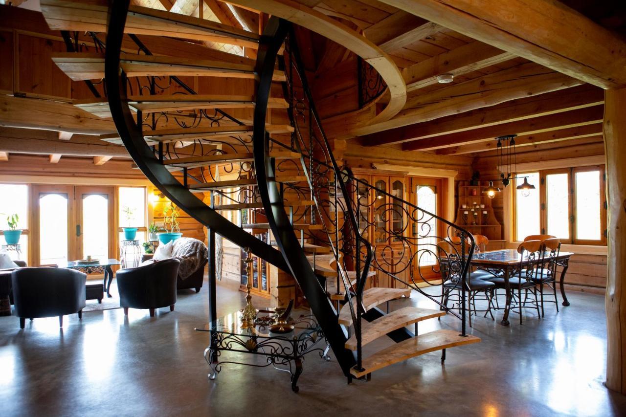 Hebergement "La Maison En Bois Rond" Sainte-Marie Екстериор снимка