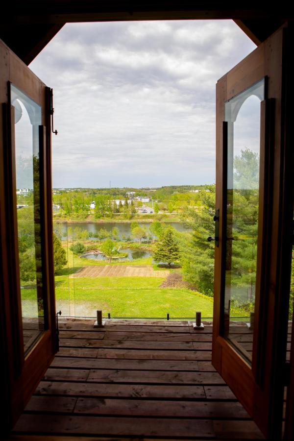 Hebergement "La Maison En Bois Rond" Sainte-Marie Екстериор снимка
