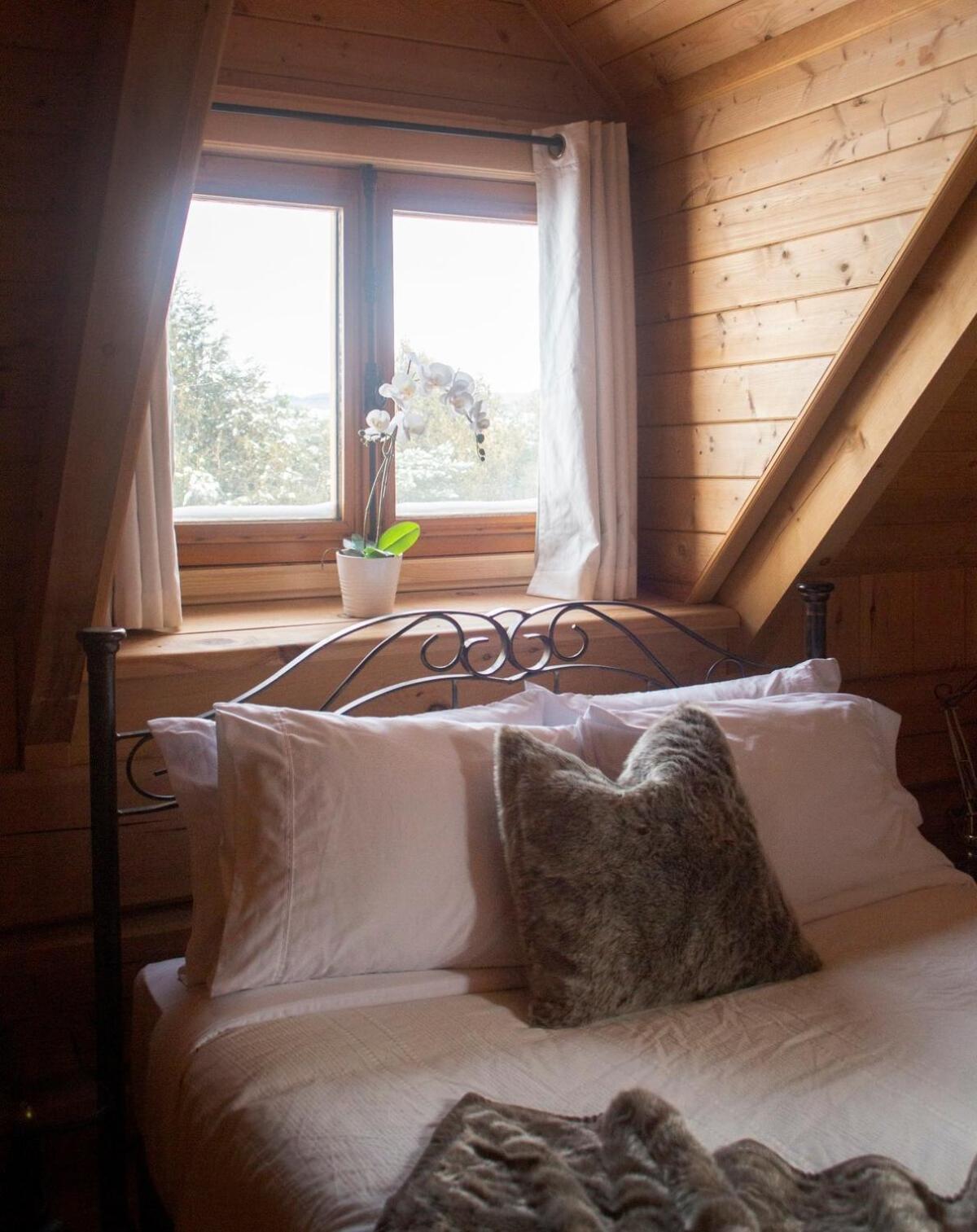 Hebergement "La Maison En Bois Rond" Sainte-Marie Стая снимка