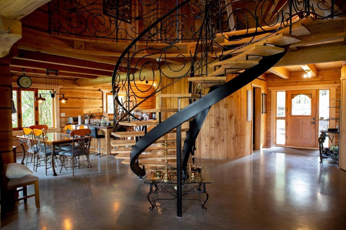 Hebergement "La Maison En Bois Rond" Sainte-Marie Стая снимка