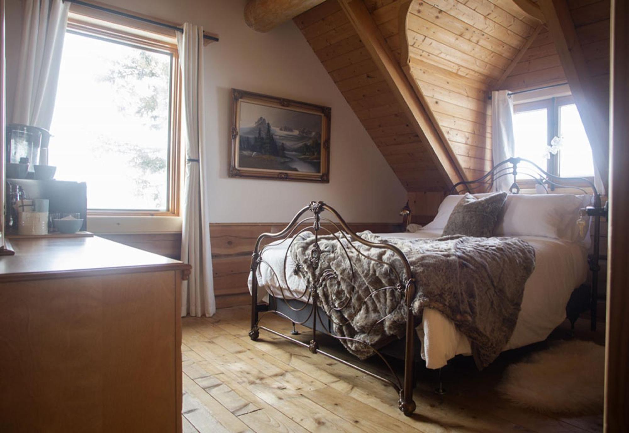 Hebergement "La Maison En Bois Rond" Sainte-Marie Стая снимка